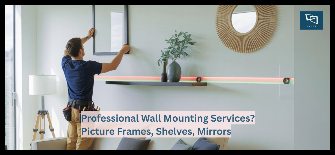 Picture Frames, Shelves, Mirrors What’s Included in Professional Wall Mounting Services (Australia 2025–2026 Guide)