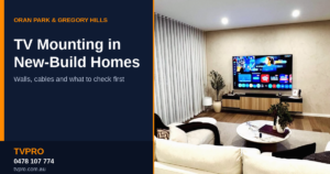 TV wall mounting Oran Park